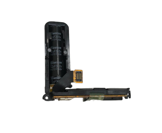 Кнопка камеры в сборе со вспышкой и конденсатором для Samsung SM-C101 Galaxy S4 zoom (org) Samsung - Сервис Плюс Рус