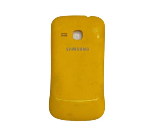 Samsung Galaxy mini 2 (GT-S6500) Задняя крышка (снятый оригинал ) - Желтый Samsung - Сервис Плюс Рус