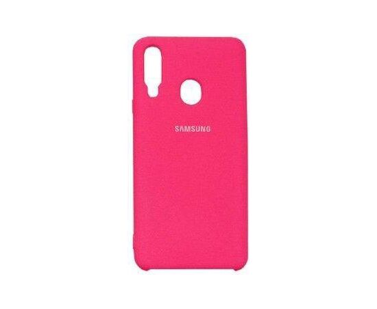 Чехол Samsung A20S SILICONE COVER Красный - Сервис Плюс Рус