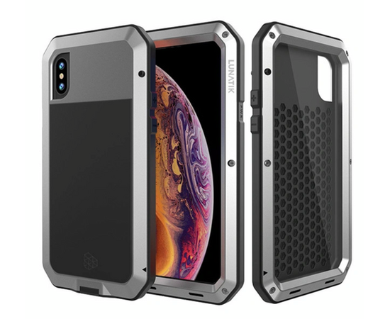 Чехол противоударный/водонепроницаемый для Apple iPhone XR Taktik (Серый) - Сервис Плюс Рус