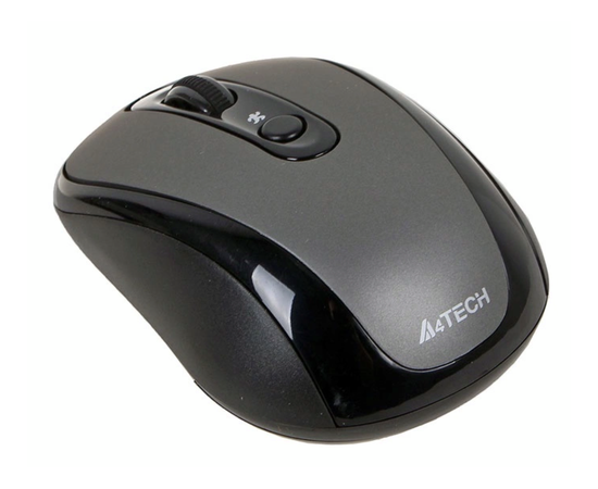 Мышь A4Tech G9-250-2, беспроводная, черная с серым - Сервис Плюс Рус