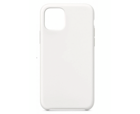 Чехол iPhone 11 Silicone Case (White) - Сервис Плюс Рус