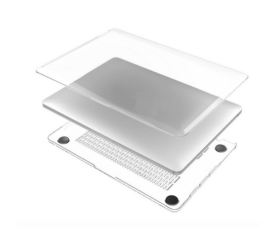 Чехол Mbook Air 13.3 (2020/2018) матовый прозрачный (A1932/A2179/A2337) PluseRus - Сервис Плюс Рус