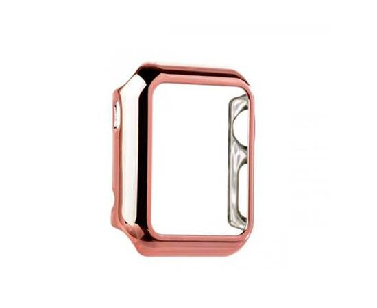 Корпус CS7015 COTEetCI Soft case 38 mm для часов Apple Watch, розовое-золото - Сервис Плюс Рус