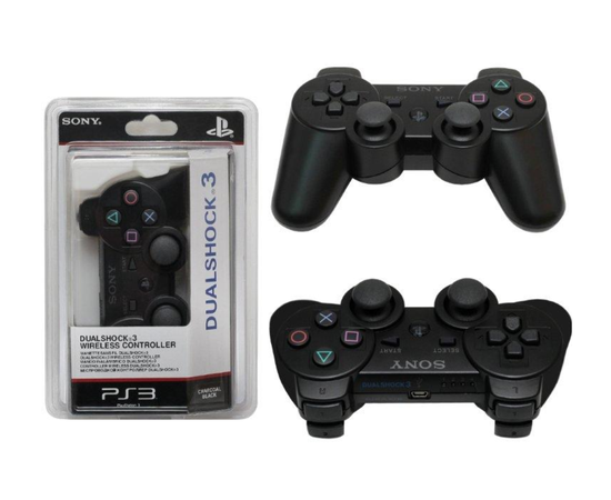 Беспроводной джойстик для PS3 (Bluetooth) черный - Сервис Плюс Рус