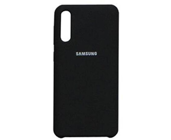Чехол Samsung A50 SILICONE COVER - черный - Сервис Плюс Рус