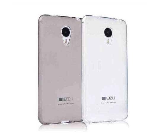 Силиконовая накладка ультратонкая Meizu Mx4 Pro прозрачная тонир. - Сервис Плюс Рус