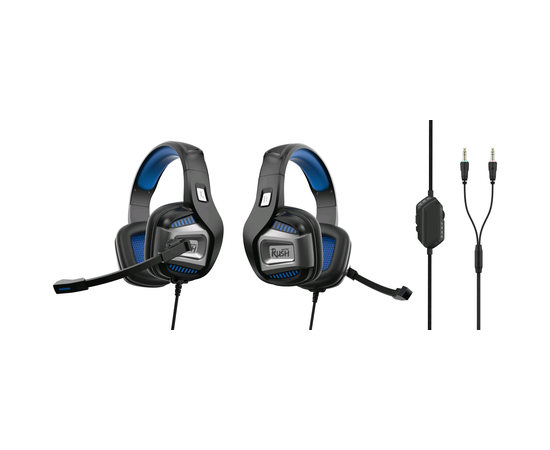 Игровая гарнитура SmartBuy Rush SMASH'EM (SBHG-9690), черный с синим - Сервис Плюс Рус