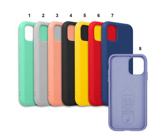 Чехол силиконовый iPhone 12 Pro Max (6.7) NANO 2.0 mm (с магнитом) С LOGO - розовый №3 - Сервис Плюс Рус