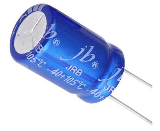 ECAP (К50-35), 47мкФ, 50В, 105°C, 20%, 6.3x11мм P:2.5мм, Конденсатор электролитический алюминиевый - Сервис Плюс Рус