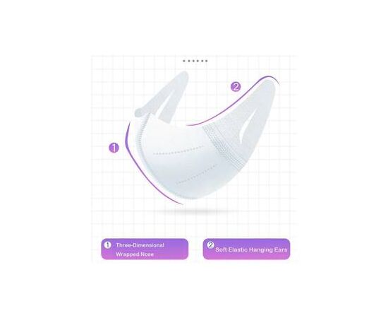 Маска детская 3D (10 штук в упаковке) - Сервис Плюс Рус