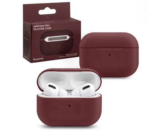 Силиконовый чехол Silicone Case Slim для AirPods Pro, коричневый - Сервис Плюс Рус