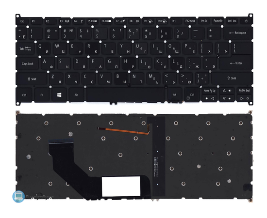 Клавиатура для ноутбука Acer Swift 3 SF314-41 черная с подсветкой - Сервис Плюс Рус