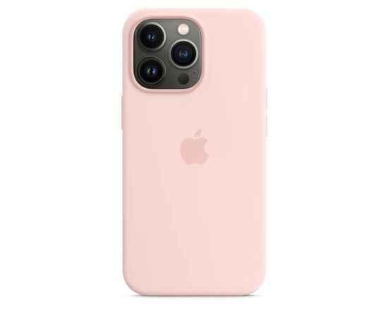 Чехол iPhone 13 Mini (5.4) Silicon case Apple WS (с лого) розовый мел №19 - Сервис Плюс Рус