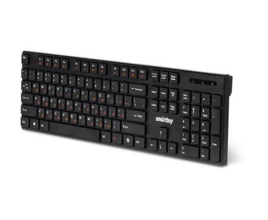 Клавиатура беспроводная мультимедийная Smartbuy ONE 238 USB черная (SBK-238AG-K)/20 - Сервис Плюс Рус