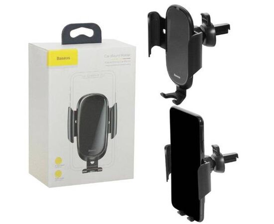 Автомобильный держатель в дефлектор Baseus Future Gravity SUYL-WL01 Черный - Сервис Плюс Рус