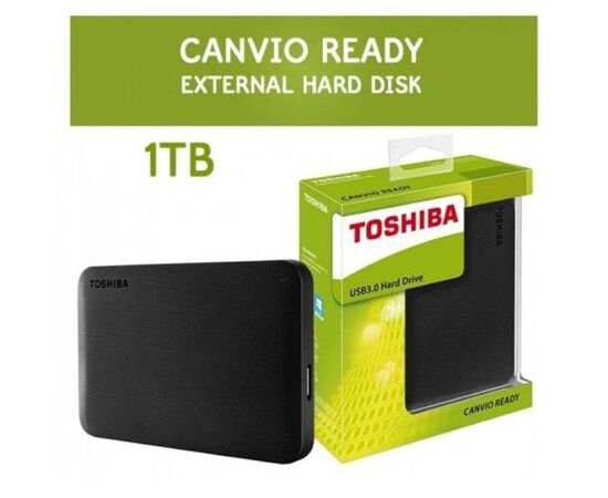 HDD внешний 2,5" 1TB Toshiba Canvio Ready USB 3.0 - Сервис Плюс Рус