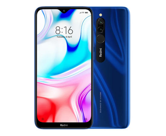 Xiaomi Redmi 8 4/64GB, голубой сапфир (Б/У) - Сервис Плюс Рус