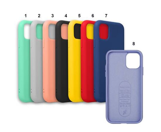 Чехол силиконовый iPhone 12 Mini (5.4) NANO 2.0 mm (с магнитом) С LOGO - розовый №3 - Сервис Плюс Рус