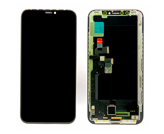 Дисплей с тачскрином для iPhone X черный OLED - Сервис Плюс Рус