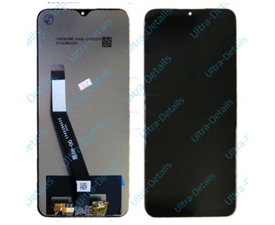 Дисплей для Xiaomi Redmi 9 в сборе с тачскрином (черный) - Сервис Плюс Рус