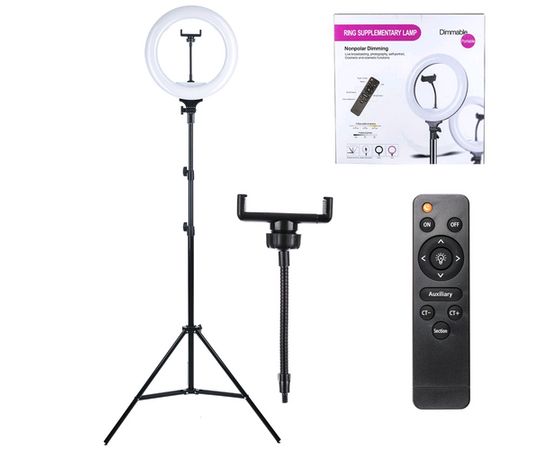 Селфи кольцо 32cm M-32 с пультом черный - Сервис Плюс Рус