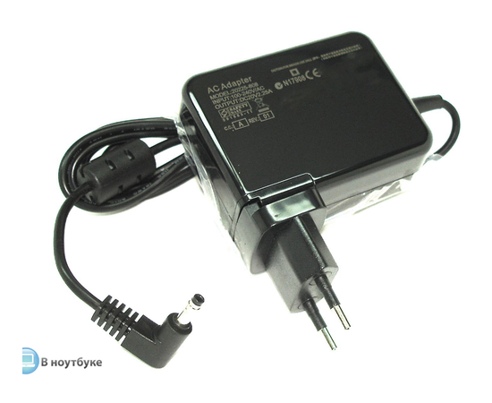 Блок питания (сетевой адаптер) для ноутбуков Lenovo 20V 2.25A 4.0x1.7mm 45W 20225-808 - Сервис Плюс Рус