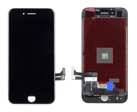 Дисплей для iPhone 8 в сборе с тачскрином оригинал (Fog) черный (74 YB) - Сервис Плюс Рус