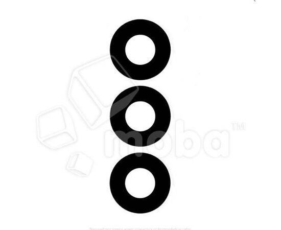 Стекло камеры для Xiaomi Redmi 9T (комплект 3 шт) - Сервис Плюс Рус