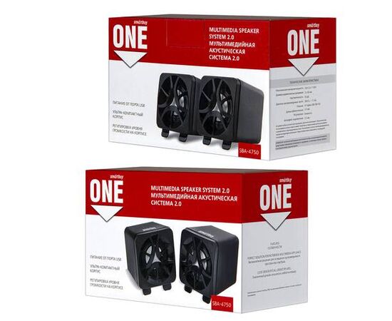 Акустическая система 2.0 SmartBuy ONE, USB (SBA-4750) - Сервис Плюс Рус