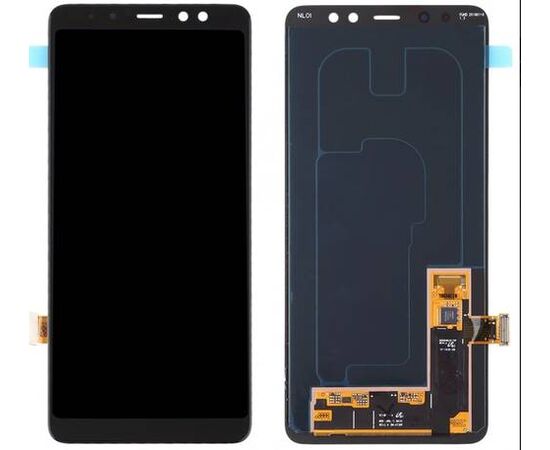 Дисплей с тачскрином для Samsung A8 Plus (A730F) черный OR - Сервис Плюс Рус