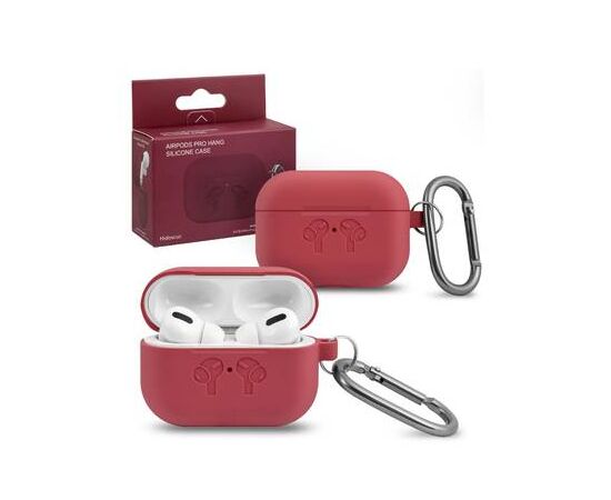 Чехол APods Pro Hang Silicon Сase с карабином HF hibiscus - Сервис Плюс Рус