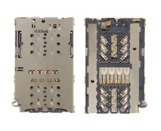 Коннектор Sim + карты памяти (MMC) для Samsung S7/ S7 Edge/ S8 (G930/G935/G950F) - Сервис Плюс Рус