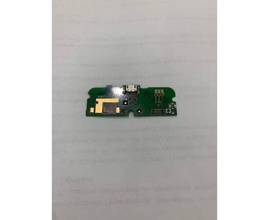 alcatel 1588 нижняя плата с разъемом зарядки (оригинал,снятый) - Сервис Плюс Рус