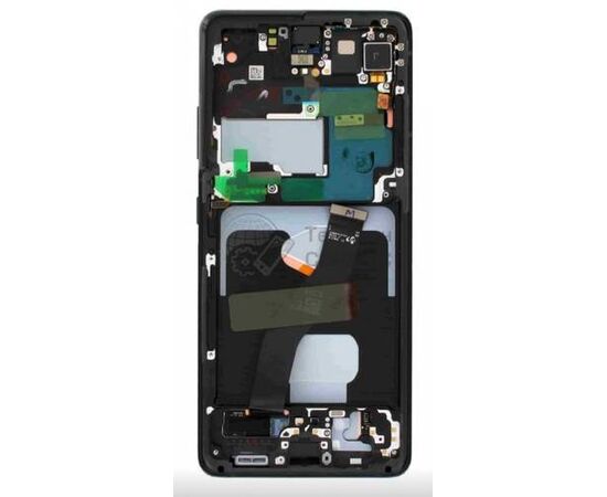 Дисплейный модуль Samsung G998 Galaxy S21 Ultra (черный) (oled) - Сервис Плюс Рус