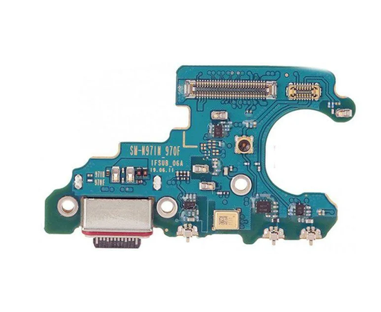 Шлейф/FLC Samsung Galaxy Note 10 SM-N970 плата системный разъем/микрофон - Сервис Плюс Рус
