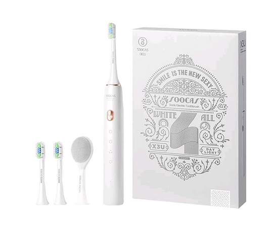 Электрическая зубная щетка Soocas X3U белая - Сервис Плюс Рус