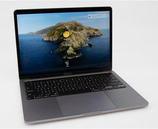 Apple MacBook Pro (13", 2020 г.) (Intel Core i5/8Gb/250Gb/Intel Iris Plus 1536Mb), серый космос (б/у) - уцененный - Сервис Плюс Рус
