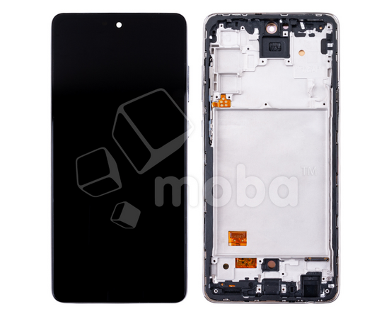 Дисплейный модуль Samsung Galaxy A72 (A725F) с рамкой Черный - (OLED) - Сервис Плюс Рус