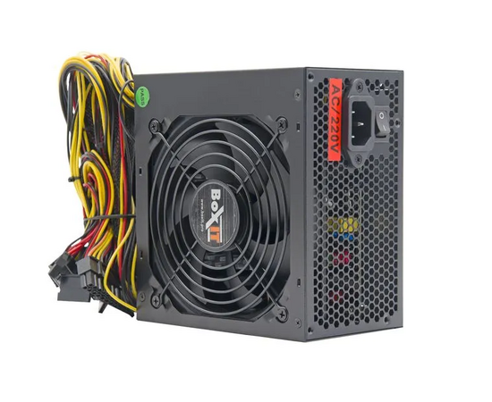 Блок питания для компьютера BoxIT 500 Вт (ATX 24+8-пин) - Сервис Плюс Рус