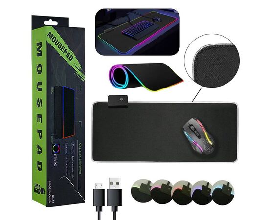 Коврик для мышки с LED подсветкой RS-07 80*30cm - Сервис Плюс Рус