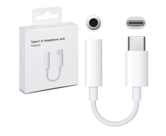 Переходник 3.5mm Jack на Type-C (OEM) - Сервис Плюс Рус