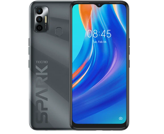 Смартфон TECNO Spark 7, 4/64 ГБ, черный (б.у) - Сервис Плюс Рус