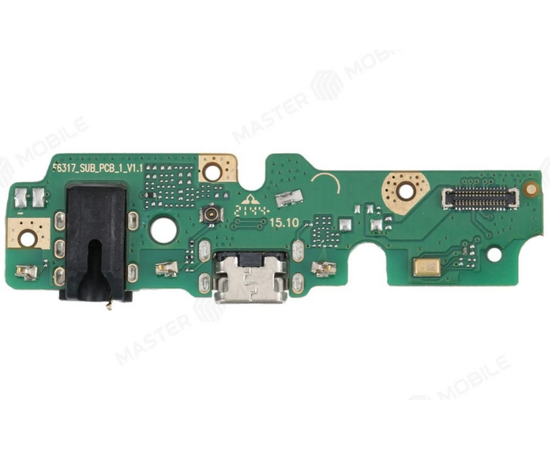 Нижняя плата Tecno Spark 7 (KF6N) c разъемом зарядки - Сервис Плюс Рус