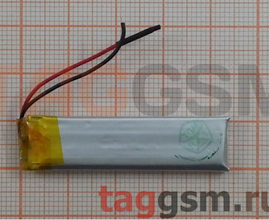 Аккумулятор универсальный 3.7V 350mAh 43x11x4мм - Сервис Плюс Рус