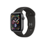 Apple Watch Series 4 GPS Aluminum 44mm (4th gen) - Силиконовый браслет (Черный) Apple - Сервис Плюс Рус