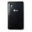 LG Optimus L4 (E440) Задняя крышка (Черный) (org.) LG - Сервис Плюс Рус