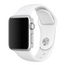 Силиконовый спортивный ремешок для Apple Watch (series 1-6) 38/40mm - White (№10) - Сервис Плюс Рус