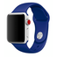 Силиконовый спортивный ремешок для Apple Watch (series 1-6) 38/40mm - Delft Blue (№6) - Сервис Плюс Рус